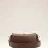 Brown Smooth Leather Carrousel Bag Brown Smooth Leather Carrousel Bag