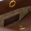Brown Smooth Leather Carrousel Bag Brown Smooth Leather Carrousel Bag