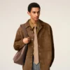 Brown Smooth Leather Carrousel Bucket Bag Brown Smooth Leather Carrousel Bucket Bag