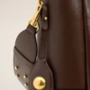 Brown Smooth Leather Carrousel Bucket Bag Brown Smooth Leather Carrousel Bucket Bag