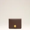 Brown Smooth Leather Carrousel Folded Wallet Brown Smooth Leather Carrousel Folded Wallet