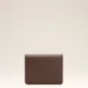 Brown Smooth Leather Carrousel Folded Wallet Brown Smooth Leather Carrousel Folded Wallet