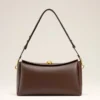 Brown Smooth Leather Carrousel Medium Bag Brown Smooth Leather Carrousel Medium Bag