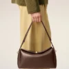 Brown Smooth Leather Carrousel Medium Bag Brown Smooth Leather Carrousel Medium Bag