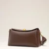 Brown Smooth Leather Carrousel Medium Bag Brown Smooth Leather Carrousel Medium Bag