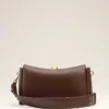 Brown Smooth Leather Carrousel Medium Bag Brown Smooth Leather Carrousel Medium Bag