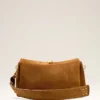 Brown Suede Leather Carrousel Medium Bag Brown Suede Leather Carrousel Medium Bag