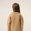 Brown Wool Ami De Coeur Crewneck Sweater Brown Wool Ami De Coeur Crewneck Sweater