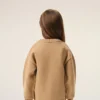 Brown Wool Ami De Coeur Crewneck Sweater Brown Wool Ami De Coeur Crewneck Sweater