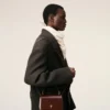 Burgundy Glazed Leather Handle Paris Paris Bag Burgundy Glazed Leather Handle Paris Paris Bag