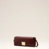 Burgundy Smooth Leather Mimi Pouch Burgundy Smooth Leather Mimi Pouch