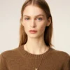 Gold Brass Ami De Coeur Pendant Necklace Gold Brass Ami De Coeur Pendant Necklace