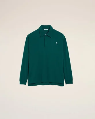 Green Cotton Ami De Coeur Polo Green Cotton Ami De Coeur Polo