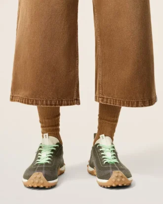 Green Mesh Mirage Sneakers