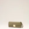Green Smooth Leather Mimi Pouch Green Smooth Leather Mimi Pouch