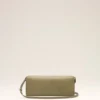 Green Smooth Leather Mimi Pouch Green Smooth Leather Mimi Pouch