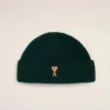 Green Wool Ami De Coeur Beanie