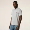Grey Cotton Ami De Coeur Polo Shirt Grey Cotton Ami De Coeur Polo Shirt