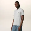 Grey Cotton Ami De Coeur Polo Shirt Grey Cotton Ami De Coeur Polo Shirt