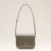 Grey Glazed Leather Paris Paris Bag Grey Glazed Leather Paris Paris Bag