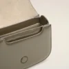 Grey Glazed Leather Paris Paris Bag Grey Glazed Leather Paris Paris Bag
