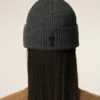 Grey Wool Ami De Coeur Beanie