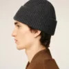 Grey Wool Ami De Coeur Beanie