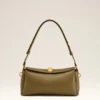 Khaki Leather Carrousel Bag Khaki Leather Carrousel Bag