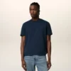 Navy Cotton Ami De Coeur T-Shirt Navy Cotton Ami De Coeur T-Shirt