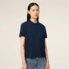 Navy Cotton Ami De Coeur T-Shirt Navy Cotton Ami De Coeur T-Shirt