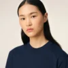 Navy Cotton Ami De Coeur T-Shirt Navy Cotton Ami De Coeur T-Shirt