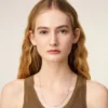 Silver Brass Ami De Coeur 2 in 1 Chain Necklace Silver Brass Ami De Coeur 2 in 1 Chain Necklace