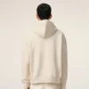 White Cotton Ami De Coeur Hoodie White Cotton Ami De Coeur Hoodie