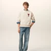White Cotton Ami De Coeur Sweatshirt White Cotton Ami De Coeur Sweatshirt