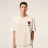 White Cotton Ami De Coeur T-Shirt White Cotton Ami De Coeur T-Shirt