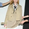 White Cotton Ami De Coeur Wide Shirt Dress White Cotton Ami De Coeur Wide Shirt Dress