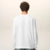 White Cotton Red Ami De Coeur Longlseeves Tshirt White Cotton Red Ami De Coeur Longlseeves Tshirt