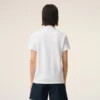 White Cotton Red Ami De Coeur Polo Shirt White Cotton Red Ami De Coeur Polo Shirt