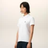 White Cotton Red Ami De Coeur Polo Shirt White Cotton Red Ami De Coeur Polo Shirt