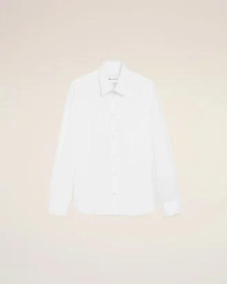 White Cotton Tailor Embroidered Ami De Coeur Shirt White Cotton Tailor Embroidered Ami De Coeur Shirt