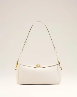 White Cow Leather Carrousel Bag White Cow Leather Carrousel Bag
