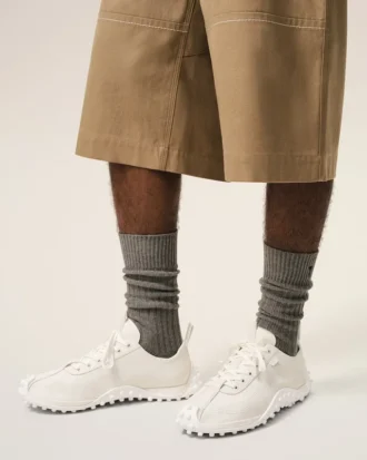 White Cow Leather Mirage Sneakers