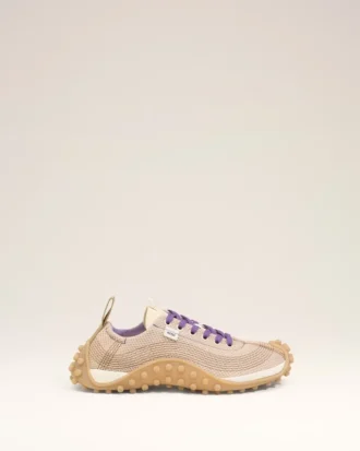 White Mesh Mirage Sneakers