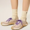 White Mesh Mirage Sneakers White Mesh Mirage Sneakers