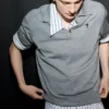 White Striped Cotton Ami De Coeur Wide Shirt White Striped Cotton Ami De Coeur Wide Shirt