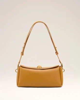Yellow Cow Leather Carrousel Bag Yellow Cow Leather Carrousel Bag
