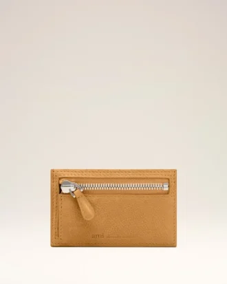 Yellow Cow Leather Carrousel Zipped Card Holder Yellow Cow Leather Carrousel Zipped Card Holder