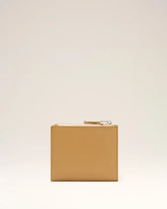 Yellow Cowhide Leather Voulez-Vous Folded Wallet Yellow Cowhide Leather Voulez-Vous Folded Wallet