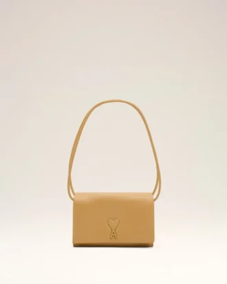 Yellow Cowhide Leather Voulez-Vous Wallet on Strap Yellow Cowhide Leather Voulez-Vous Wallet on Strap