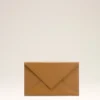 Yellow Smooth Leather Etienne Envelope Card Holder Yellow Smooth Leather Etienne Envelope Card Holder